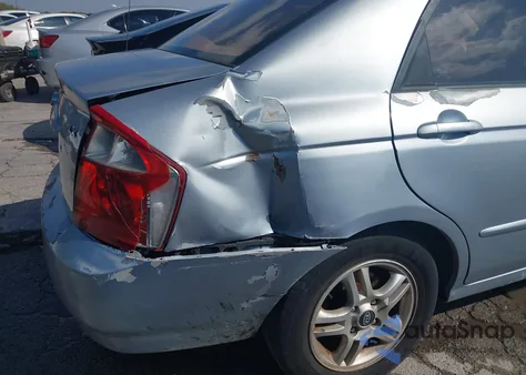 2005 Kia Spectra Ex/Lx/Sx from USA, damaged, VIN KNAFE121755156406